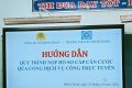 CÔNG AN XÃ BÌNH CHÁNH HƯỚNG DẪN  QUY TRÌNH NỘP HỒ SƠ CẤP CĂN CƯỚC QUA CỔNG DỊCH VỤ CÔNG TRỰC TUYẾN TẠI TRƯỜNG THCS XÃ BÌNH CHÁNH.